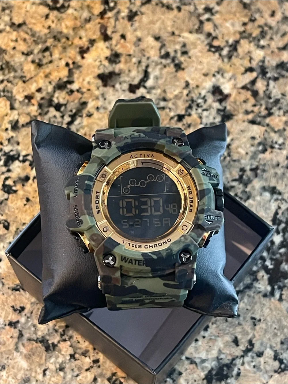 Activa X Invicta Digital Summit Unisex Watch - 50mm. Army Green, Camouflage new